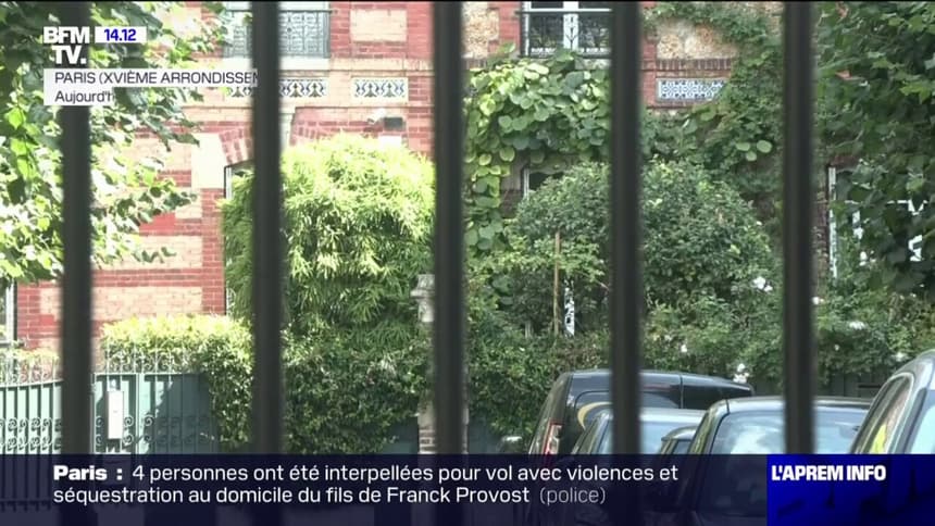 , Paris: quatre interpellations pour vol avec violences et séquestration au domicile du fils de Franck Provost