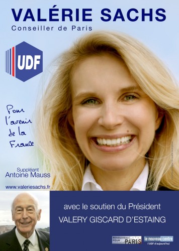 valéry giscard d'estaing,udf,nc,valérie sachs,législatives 2012,14ème circonscription,paris,paris 16ème,xvi,75016